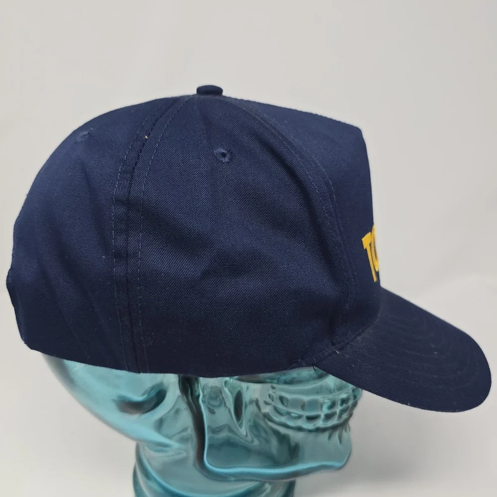 NISSIN Top Gun black cap hat, adjustable.‎ Vintage.